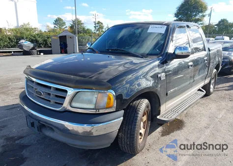 2002 Ford F-150 Lariat/Xlt from USA, damaged, VIN 1FTRW076X2KB49328
